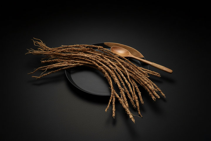 Braided Vetiver Root (Chrysopogon zizanioides) – Ritual Botanical Bundle