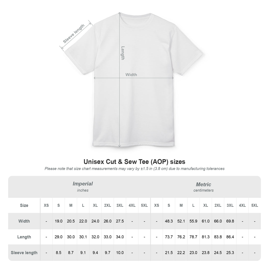 AO Anubis - Guardian Full Body - Black AOP Cut &amp; Sew Tee