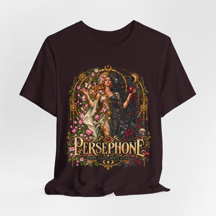 Persephone — Where Beauty Meets Death Tee