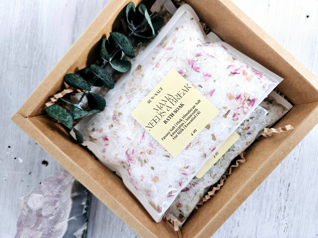 Bath Soak Gift Set – 3-Piece Bath Salt Trio