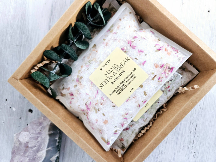 Bath Soak Gift Set – 3-Piece Bath Salt Trio
