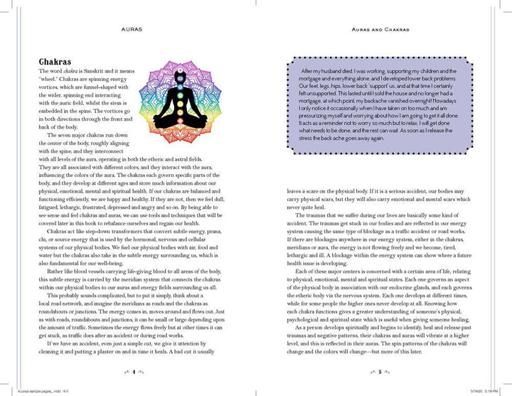 In Focus Auras illustrated energy field guide
