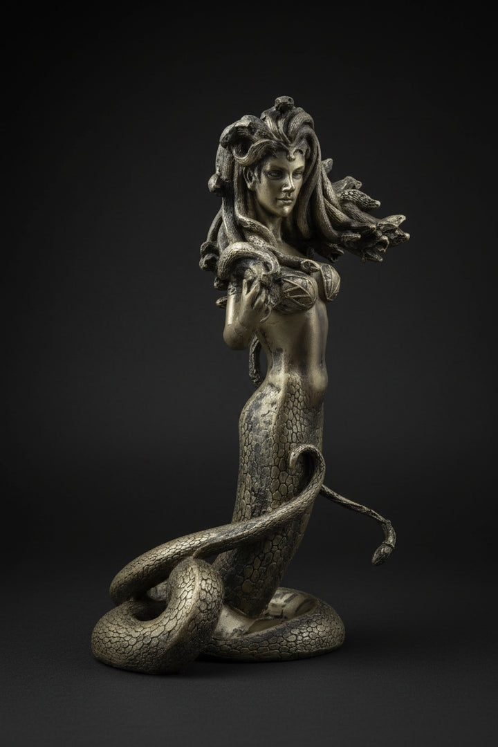Medusa Statue – Protective & Reversal Altar Figure