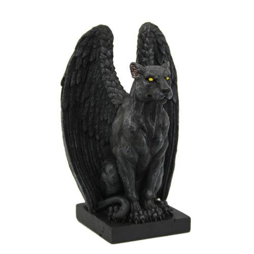 Jaguar gargoyle statue