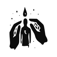 Integrates symbolism into practical candle use