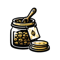 Provides organized storage for ritual and working herbs