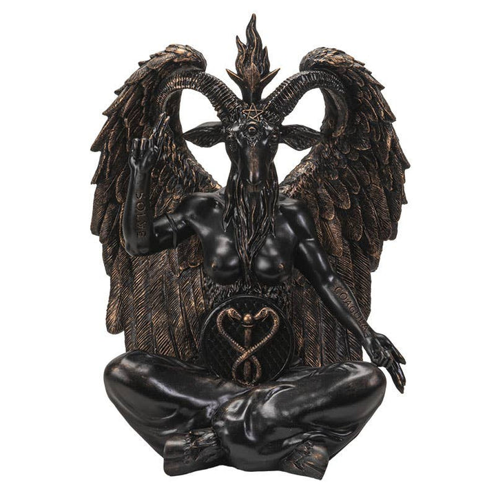 Twenty-four-inch Baphomet statue front view