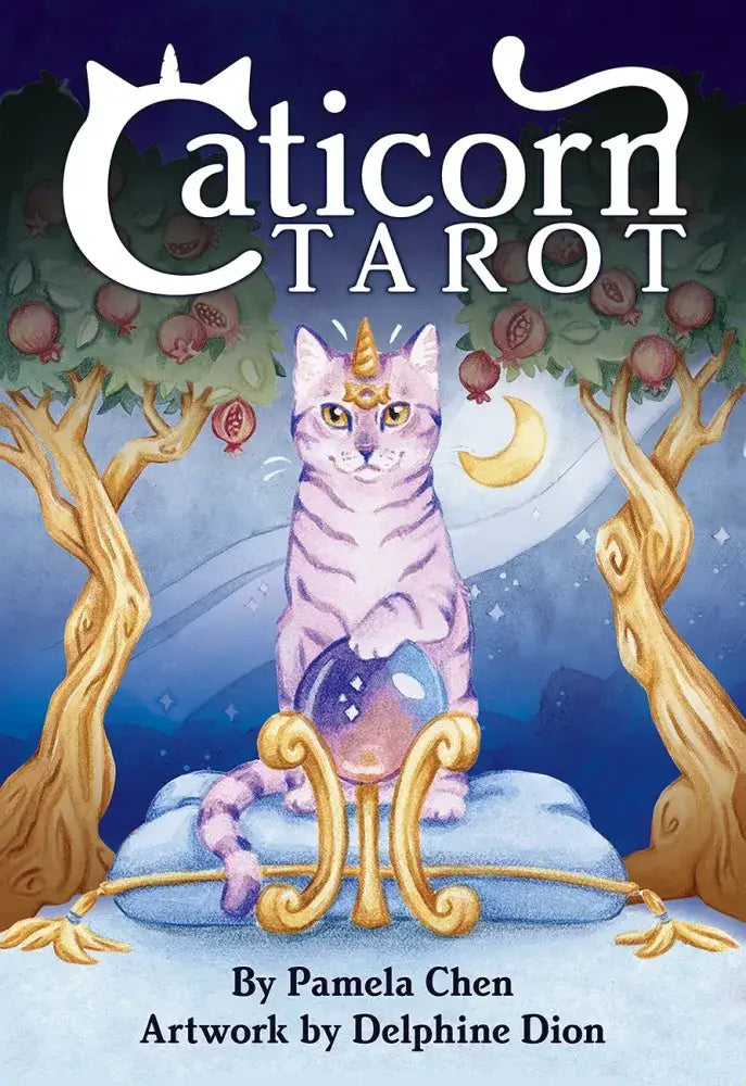Caticorn Tarot deck box