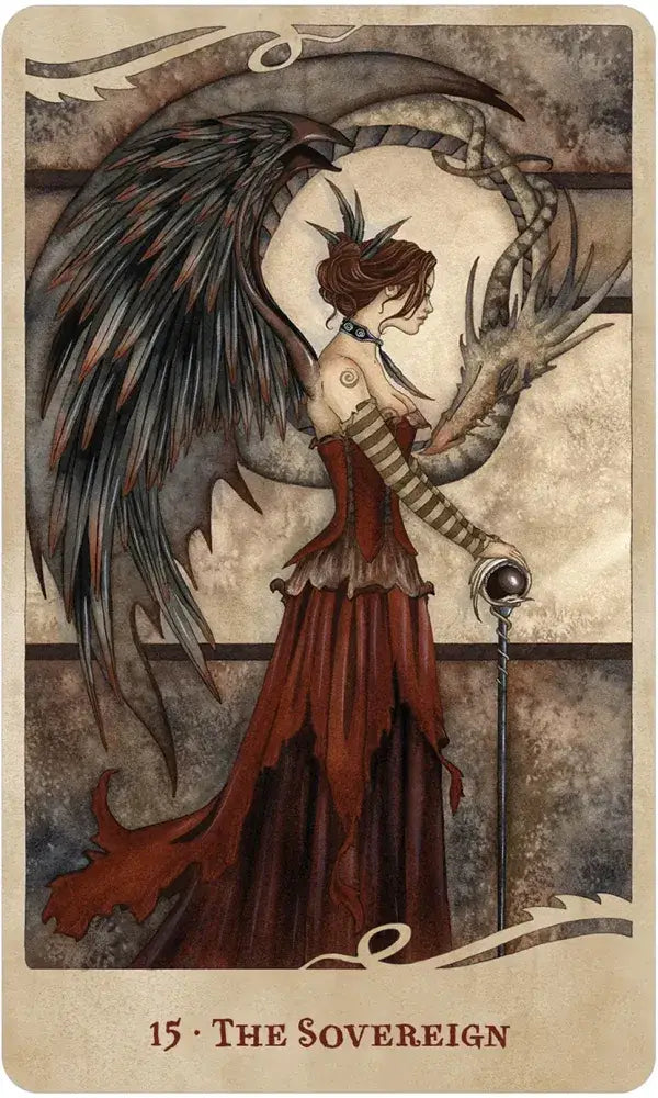 For the Love of Dragons oracle card artwork view 4