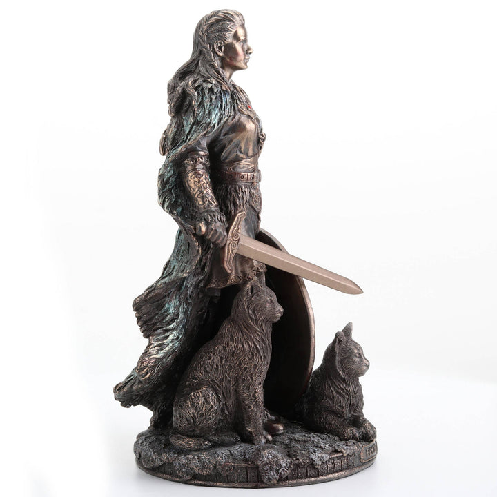 Shield Maiden Freya Statue