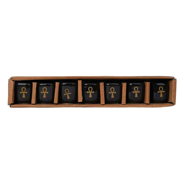 Ceramic Chime Candle Holder Ankh