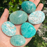 Amazonite Palm Stone