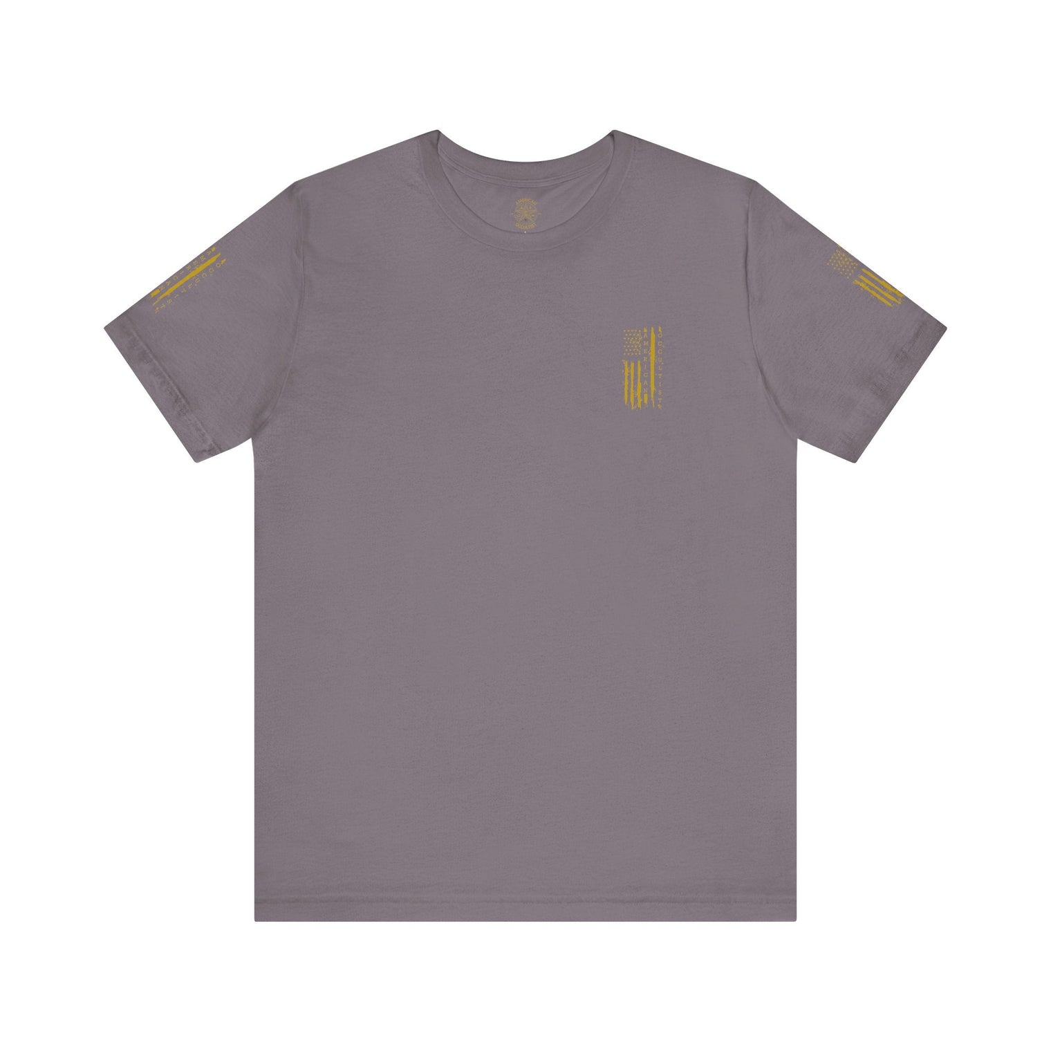 American Occultist Distressed Flag Tee – Men’s Streetwear