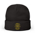 American Occultist Embroidered Logo Beanie – Dark Streetwear
