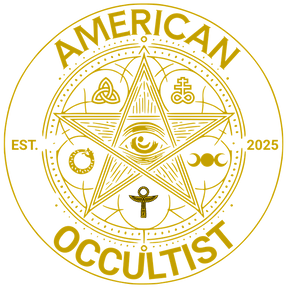 American Occultist Symbol on a white background.