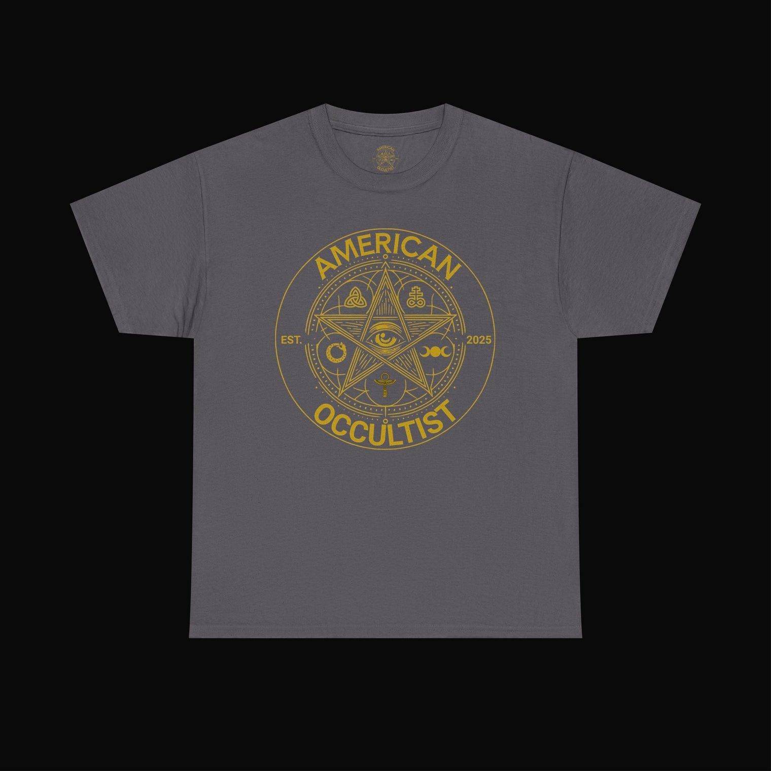 American Occultist Logo Tee – Unholy Official Uniform