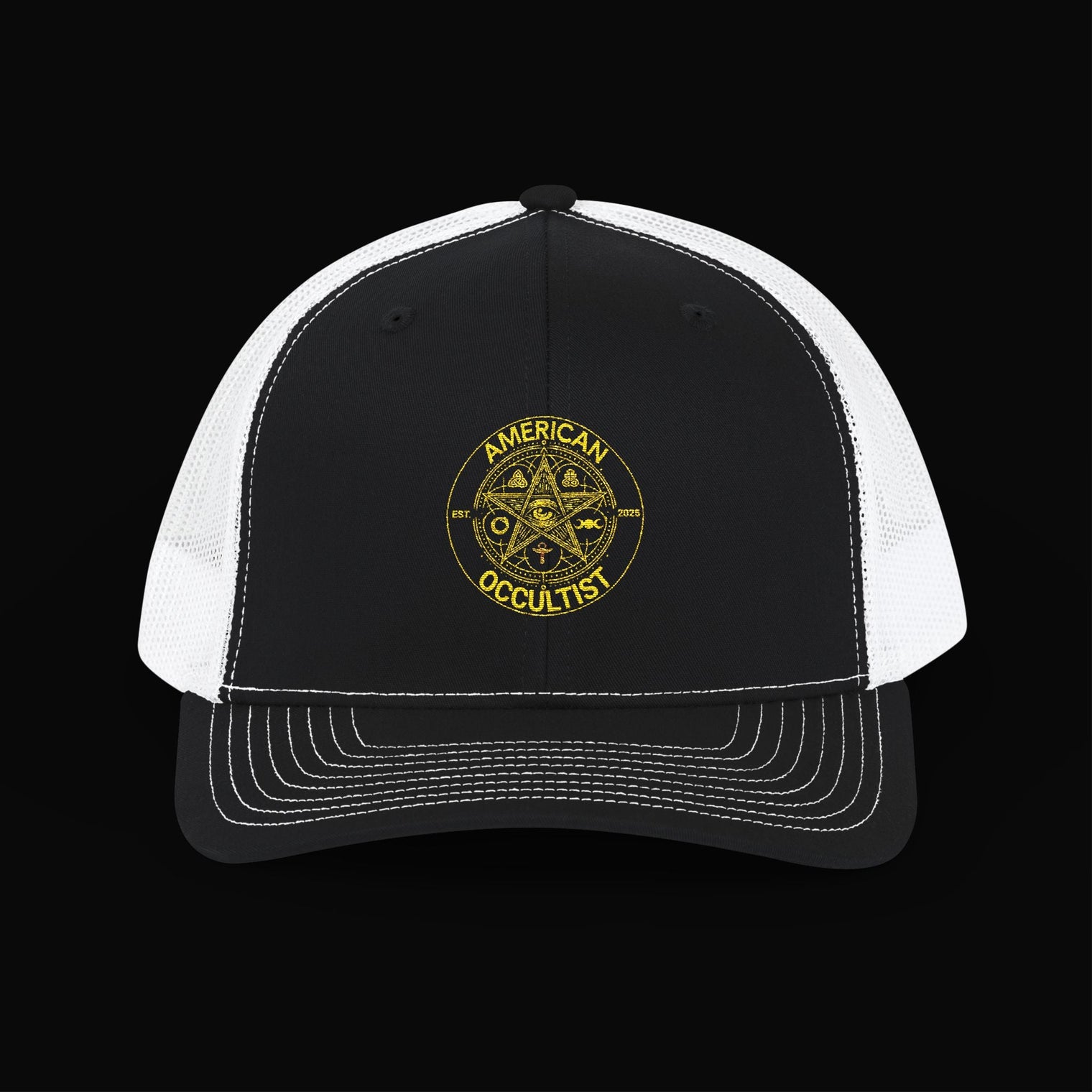 American Occultist Snapback Trucker Cap – Bold Occult Style