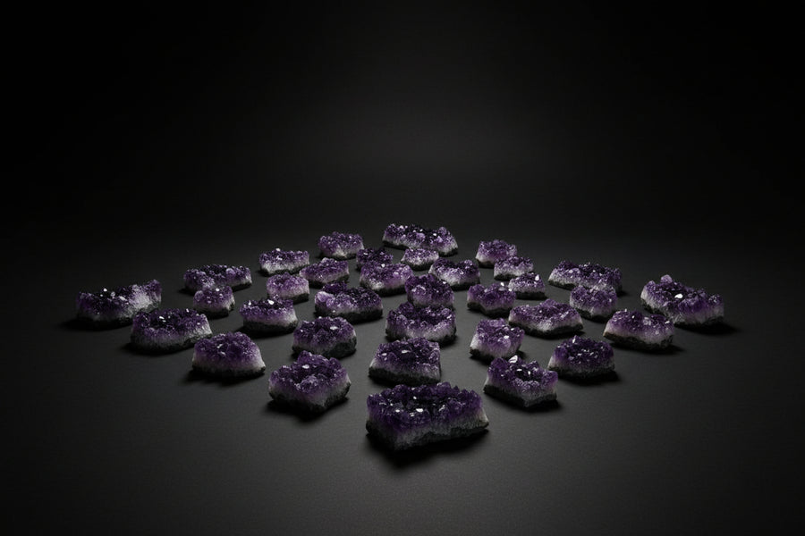Amethyst Druzy Cluster