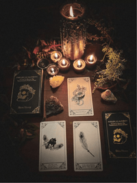 Anguish as Alchemy oracle deck shown as a complete set