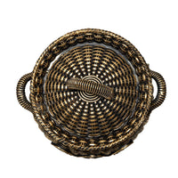 Wicker Triple Moon Cauldron