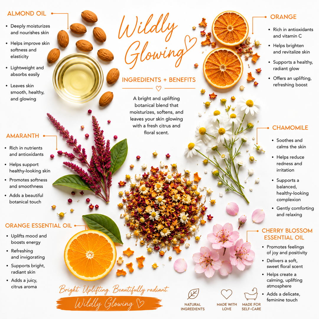 Wildly Glowing Botanical Face &amp; Body Oil – 3.5 oz.
