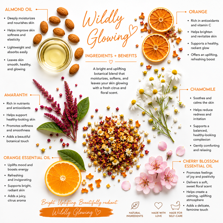 Wildly Glowing Botanical Face &amp; Body Oil – 3.5 oz.