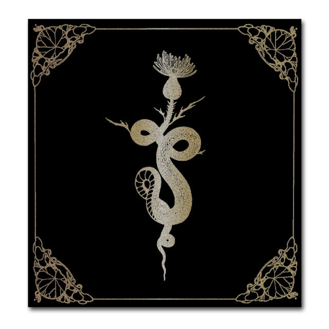 Devotion memorial altar cloth with ritual design