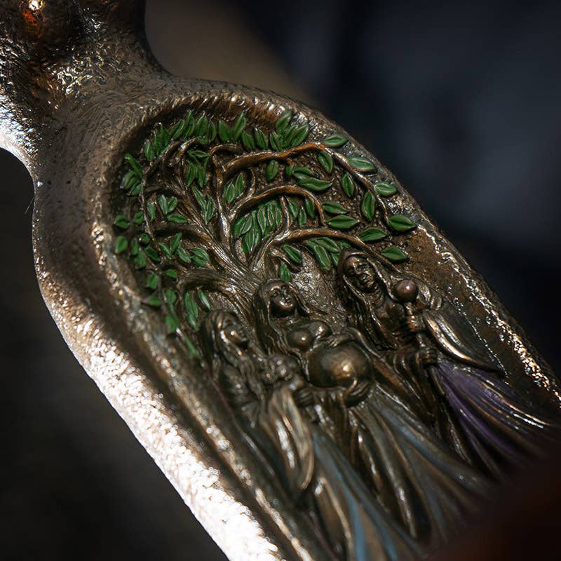 Maiden Mother and Crone statue full product view