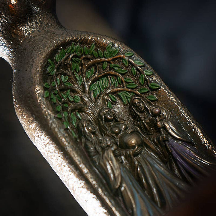 Maiden Mother and Crone statue full product view