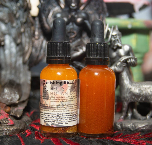 Banishing Ritual Oil – powerful blend to remove negative energies, unwanted influences, and unhealthy situations