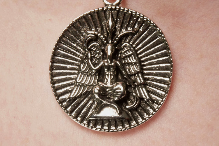Baphomet Pendant Necklace – Iconic Occult Symbol