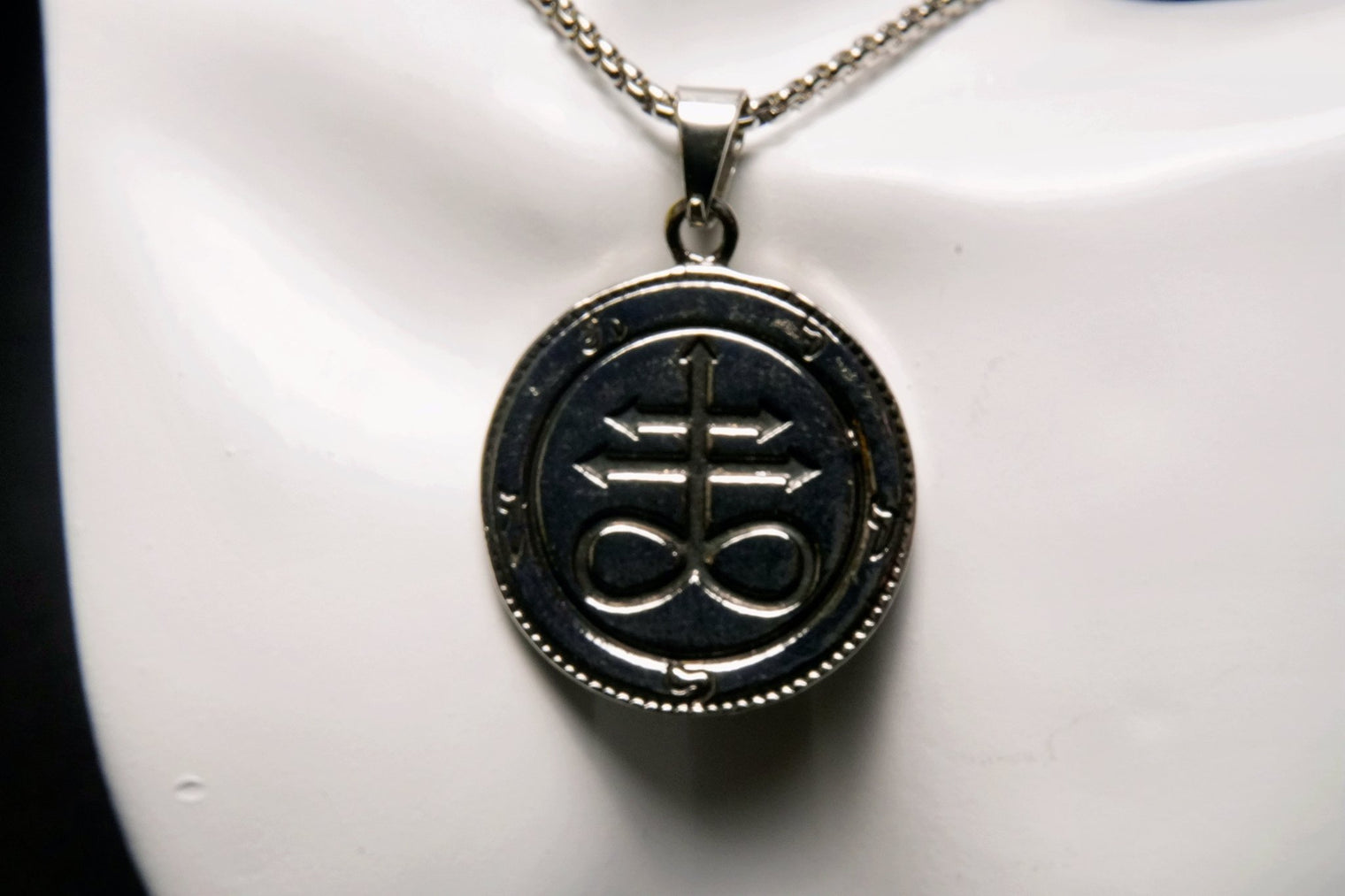 Baphomet Pendant Necklace – Iconic Occult Symbol