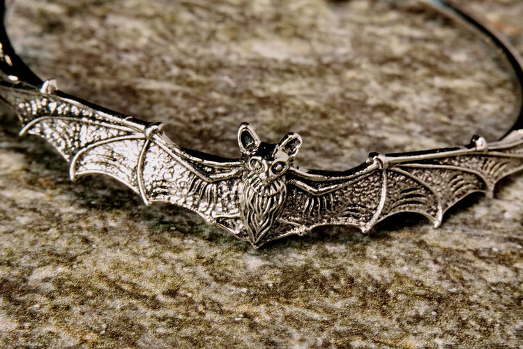 Bat Bangle Bracelet – Nocturnal Familiar Jewelry