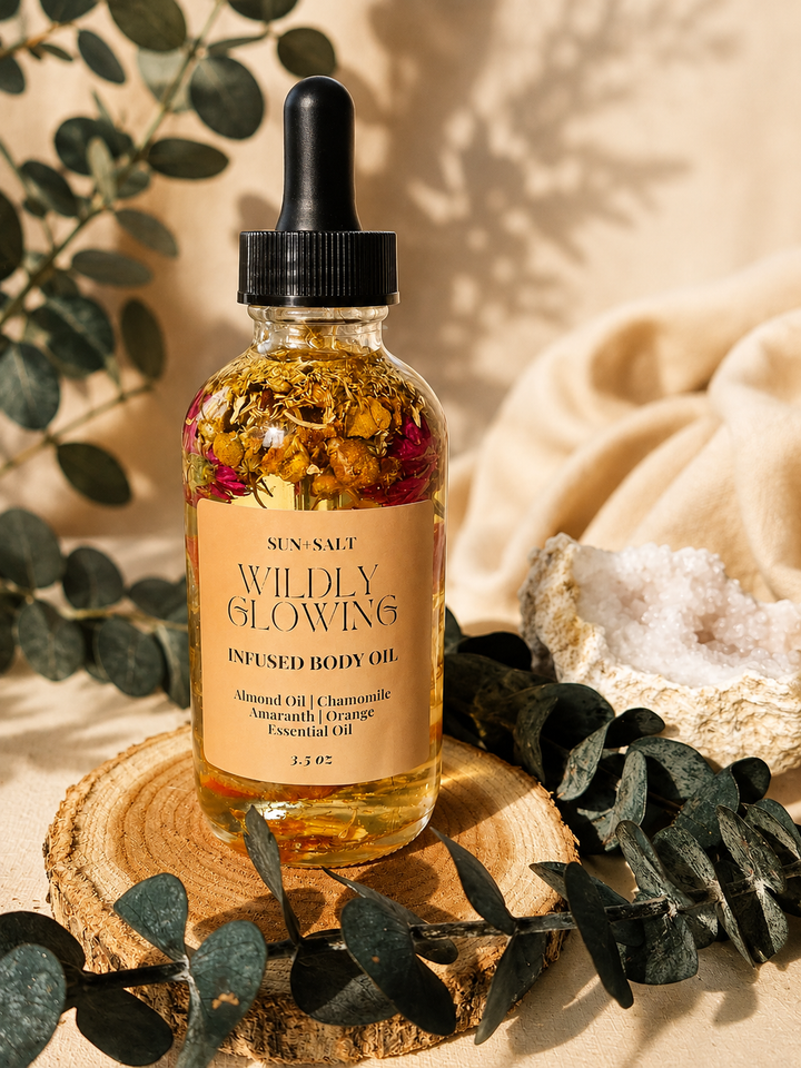 Wildly Glowing Botanical Face &amp; Body Oil – 3.5 oz.