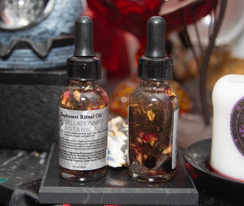 Baphomet Ritual Oil – Power, Protection & Transformation Elixir