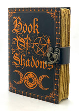 Deckle paper Book of Shadows journal cover