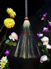 Big Boss Witch Besom Broom – Protection, Prosperity & Powerful Home Cleansing