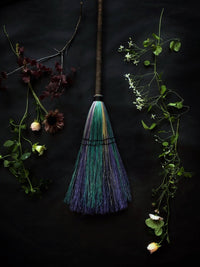 Big Boss Witch Besom Broom – Protection, Prosperity & Powerful Home Cleansing