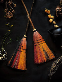 Big Boss Witch Besom Broom – Protection, Prosperity & Powerful Home Cleansing