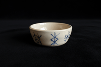 Bind Rune Ceramic Bowl – Ritual Offering & Altar Storage