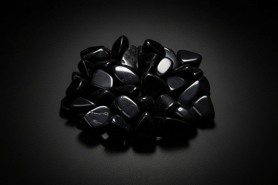 Black Obsidian Tumbled Stone