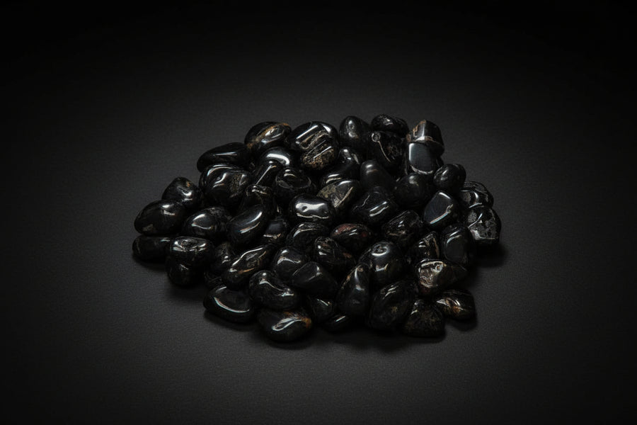 Black Onyx Tumbled Stone