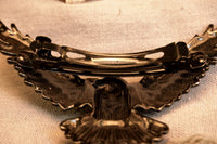 Black Raven Hair Clip – Helm of Awe Protection Charm