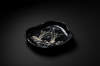 Black Sgraffito Ceramic Offering Plate – House of Twigs