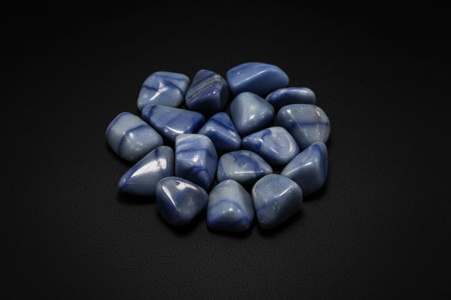 Polished blue stones sold as Blue Aventurine