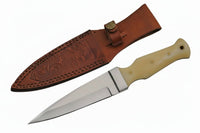 Bone Handle Athame – Fixed Blade Ritual Tool (9”)