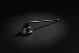 Five-inch brass candle snuffer for altar use