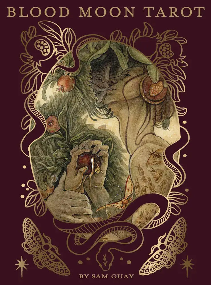 Blood Moon Tarot deck box