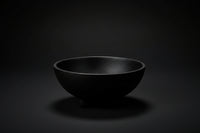 Oval cast iron incense burner and offering bowl