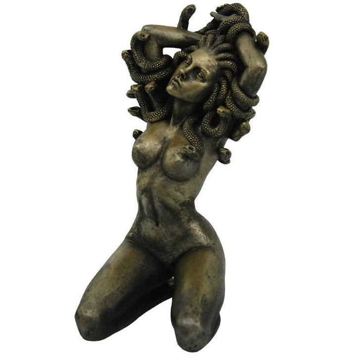 Medusa statue front view